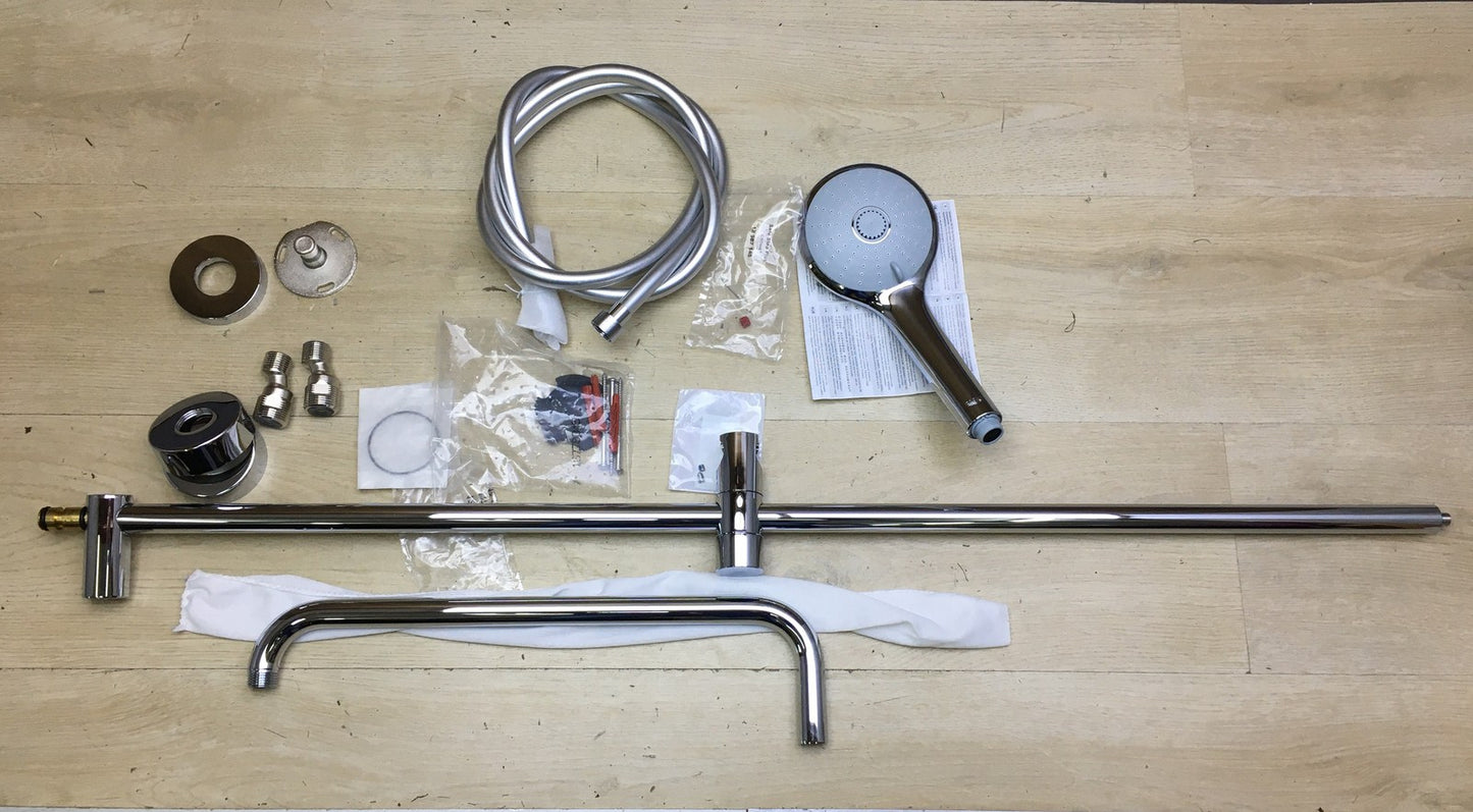 Grohe Euphoria Cube XXL 310mm mit Euphoria Handbrause 2607500, I34374