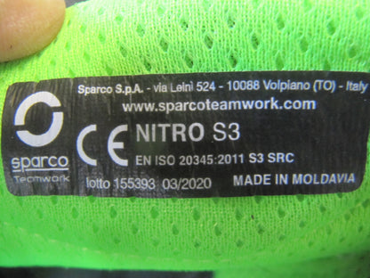 Sparco Unisex Teamwork Arbeitsschutzschuhe Nitro-S3 Größe 46, I11025