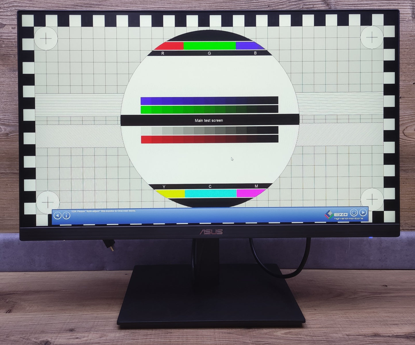 ASUS VA24EQSB Monitor 23.8" FHD 1920x1080 IPS VGA HDMI DP Adaptive Sync 75Hz 5ms 