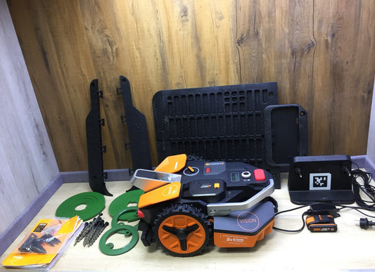 WORX Landroid Vision M550 Mähroboter WR205E für Gärten bis 550m², I33682