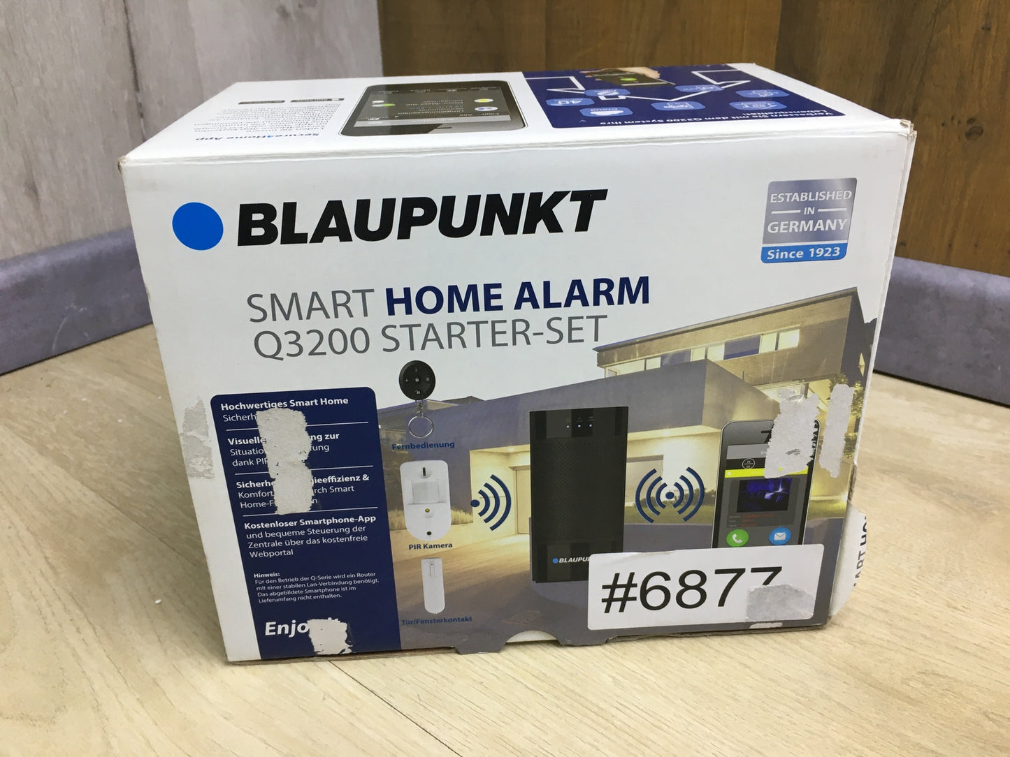 Blaupunkt Q3200 Starter-Set Home Alarmanlage Funk IP Sicherheitssystem, I31330