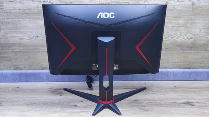 AOC C24G2U/BK Gaming Monitor 24" Curved 1920x1080 HDMI DP AMD FreeSync 165Hz 1ms 