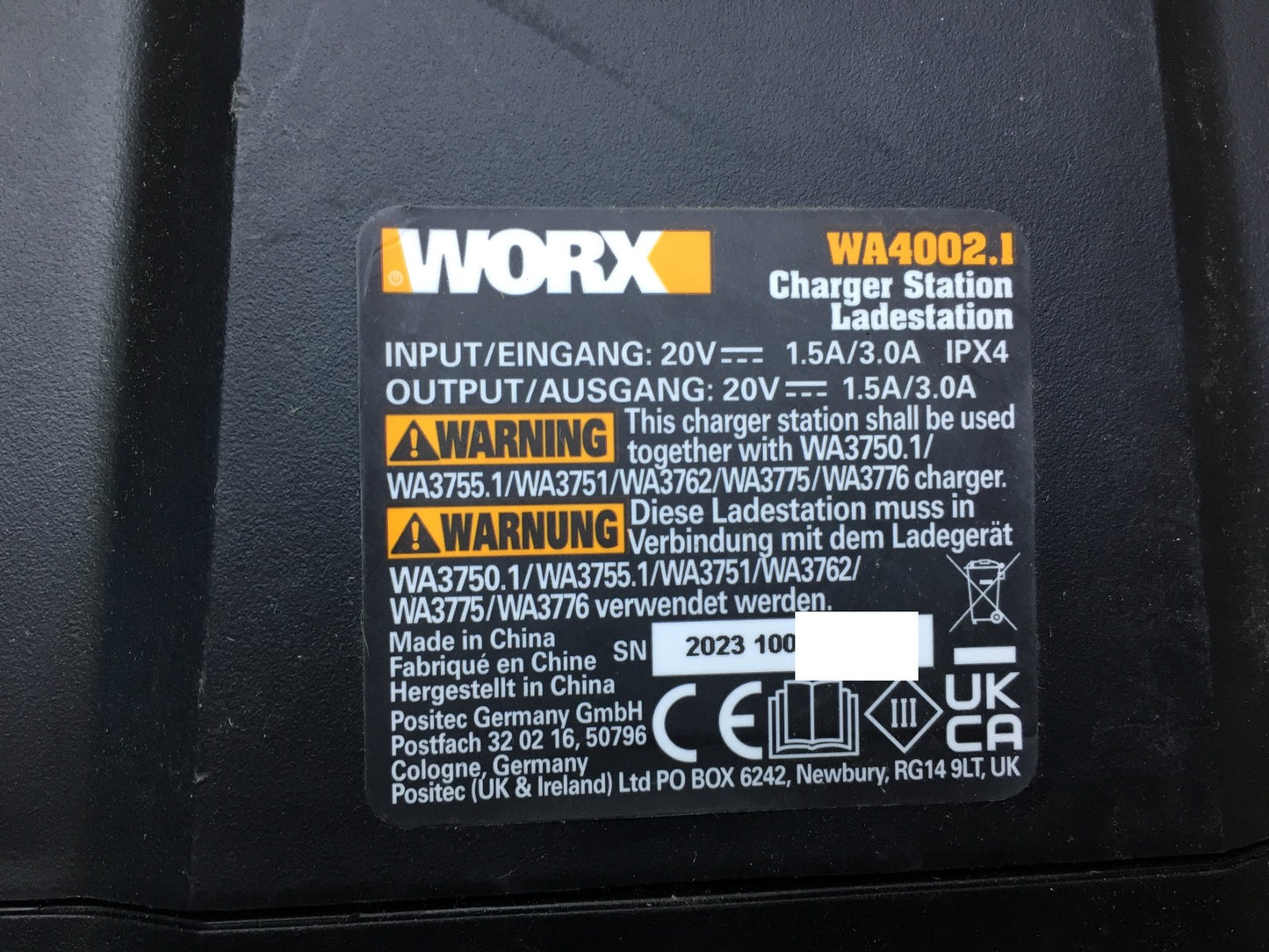 WORX Landroid M500 PLUS WR165E Mähroboter bis 500 qm, I34190