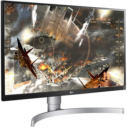 LG 27UL650-W 4K Monitor 27" UHD 3840x2160 HDR10 HDMI DP IPS AMD FreeSync white 