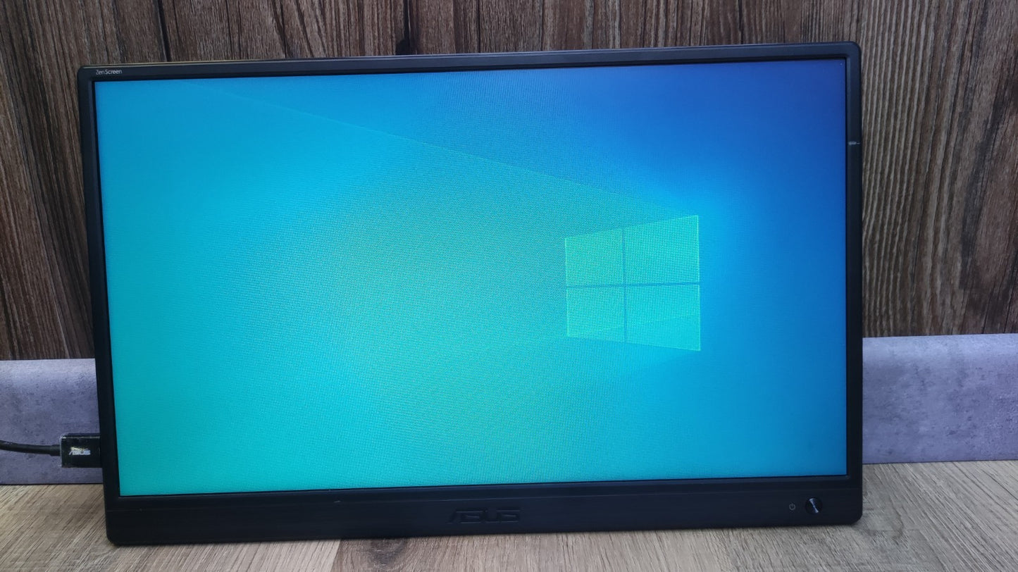 ASUS ZenScreen MB165B Monitor 15.6" HD ready 1366x768 TN-Panel USB schwarz