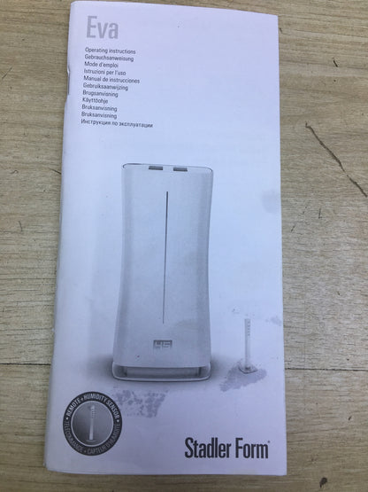 Stadler Form Ultrasonic Humidifier Eva White E-000, I31237