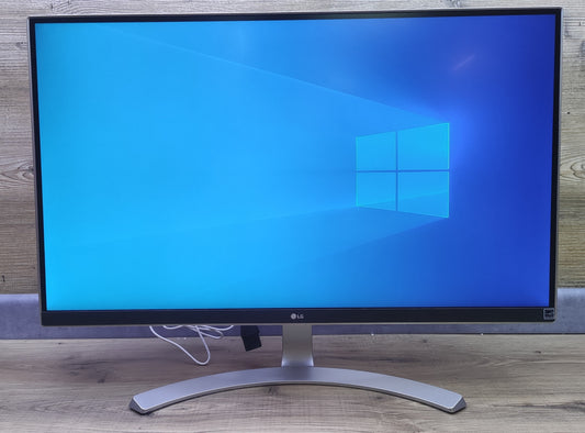 LG 27UD68-W 4K Monitor 27" UHD 3840x2160 IPS DP HDMI AMD FreeSync 60Hz 5ms (GtG) 