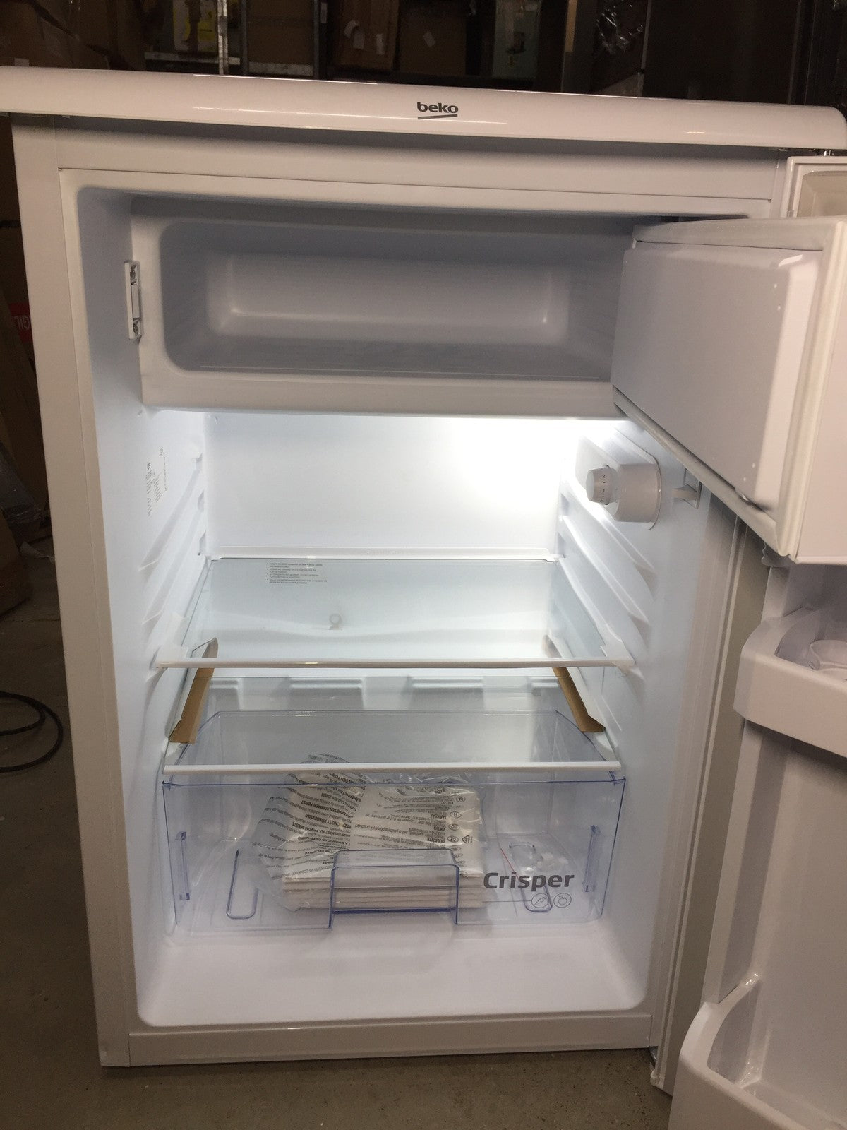 Beko TSE1284N Kühlschrank Tischkühlschrank 114 L Gefrieren MinFrost Weiß