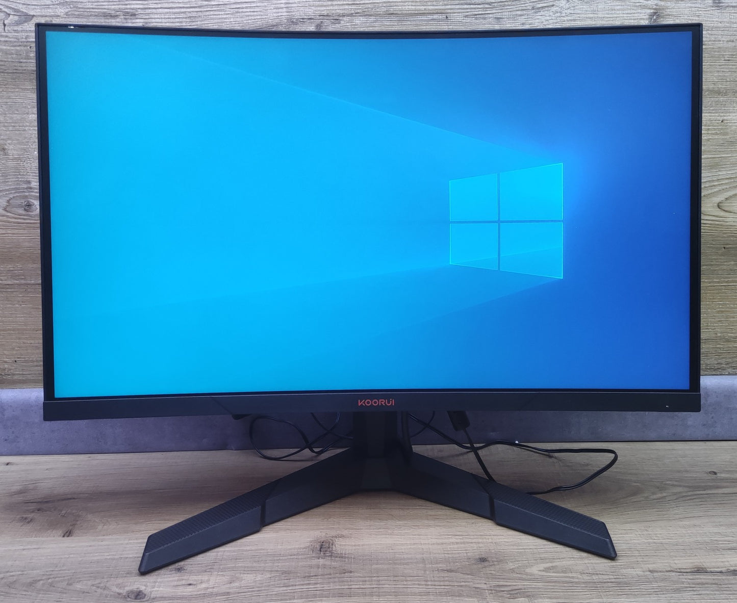 KOORUI 24E6C Gaming Monitor 24" FHD 1920x1080 HDMI DP Adaptive Sync 165Hz 4ms 