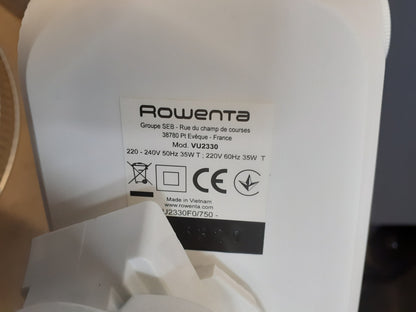 Rowenta Essential VU2330 table fan with 3 speed settings, I13782