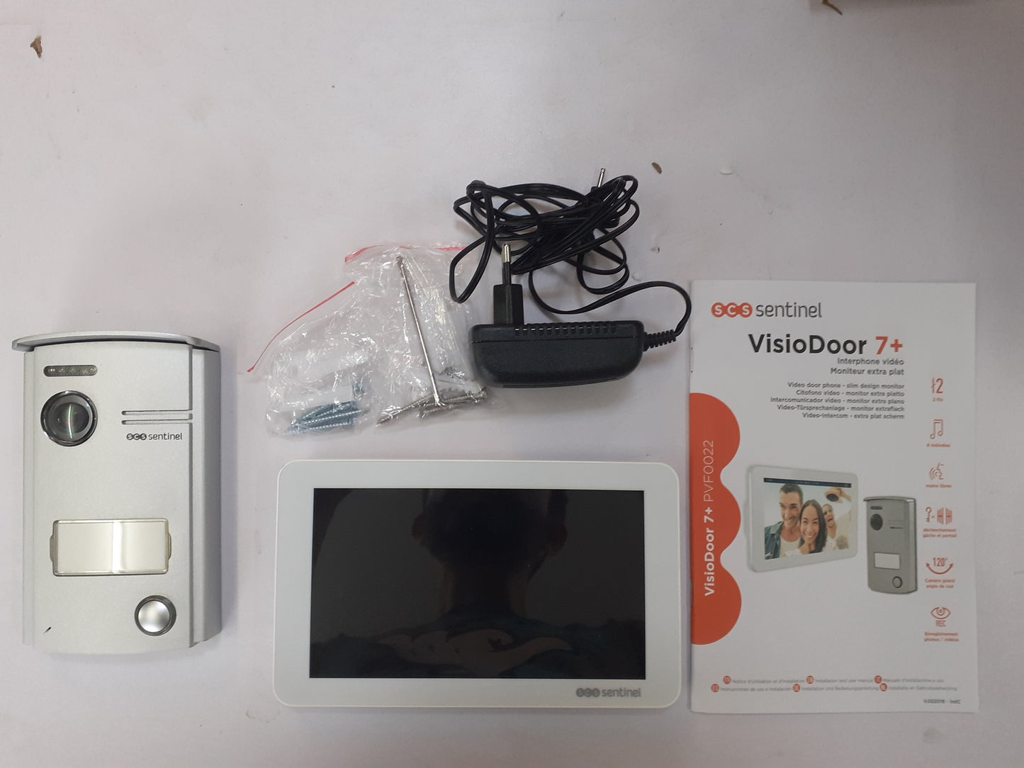 SCS Sentinel visiodoor 7 + Video Türsprechanlage Kabelgebunden, V10206