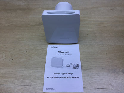 Silavent GTF100-H Abluftventilator, weiß, I26323