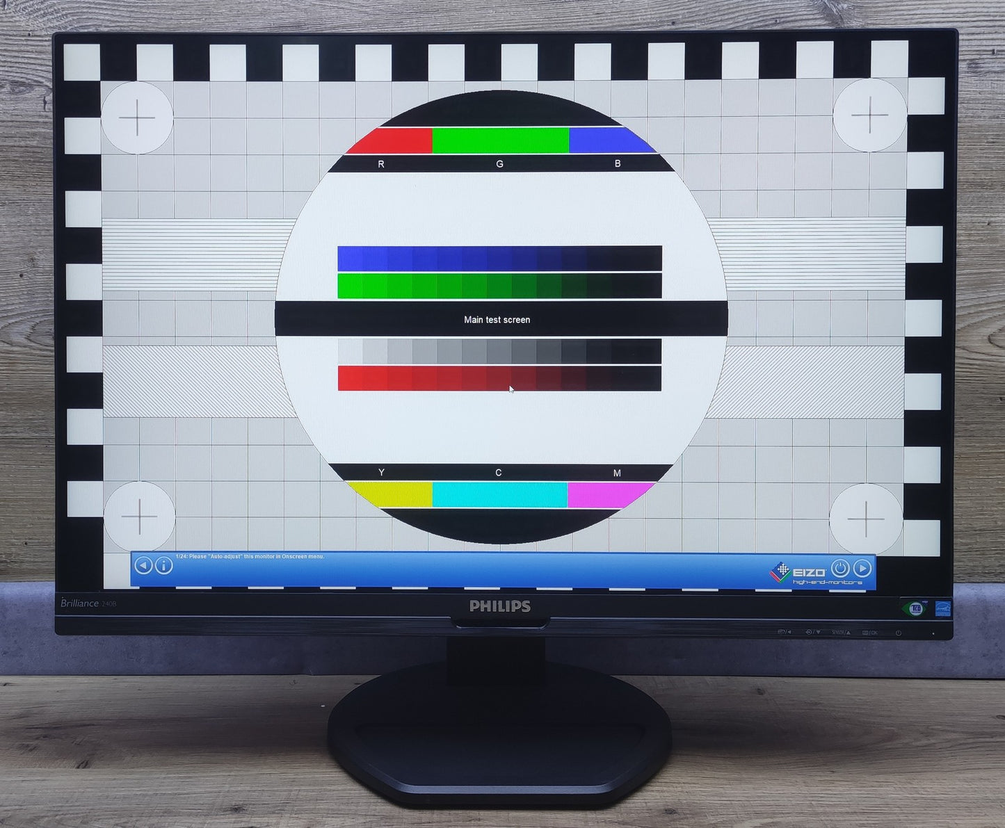 Philips B-line 240B9/00 Monitor 24.1" WUXGA 1920x1200 IPS DP HDMI VGA DVI Sensor