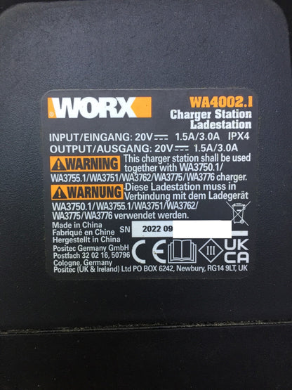WORX Landroid M500 PLUS WR165E Mähroboter bis 500 qm mit WLAN, Bluetooth, I33544