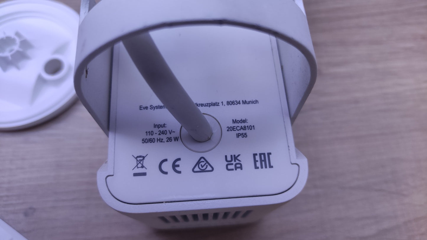 Eve Outdoor Cam Überwachungskamera 20ECA8101, I33786