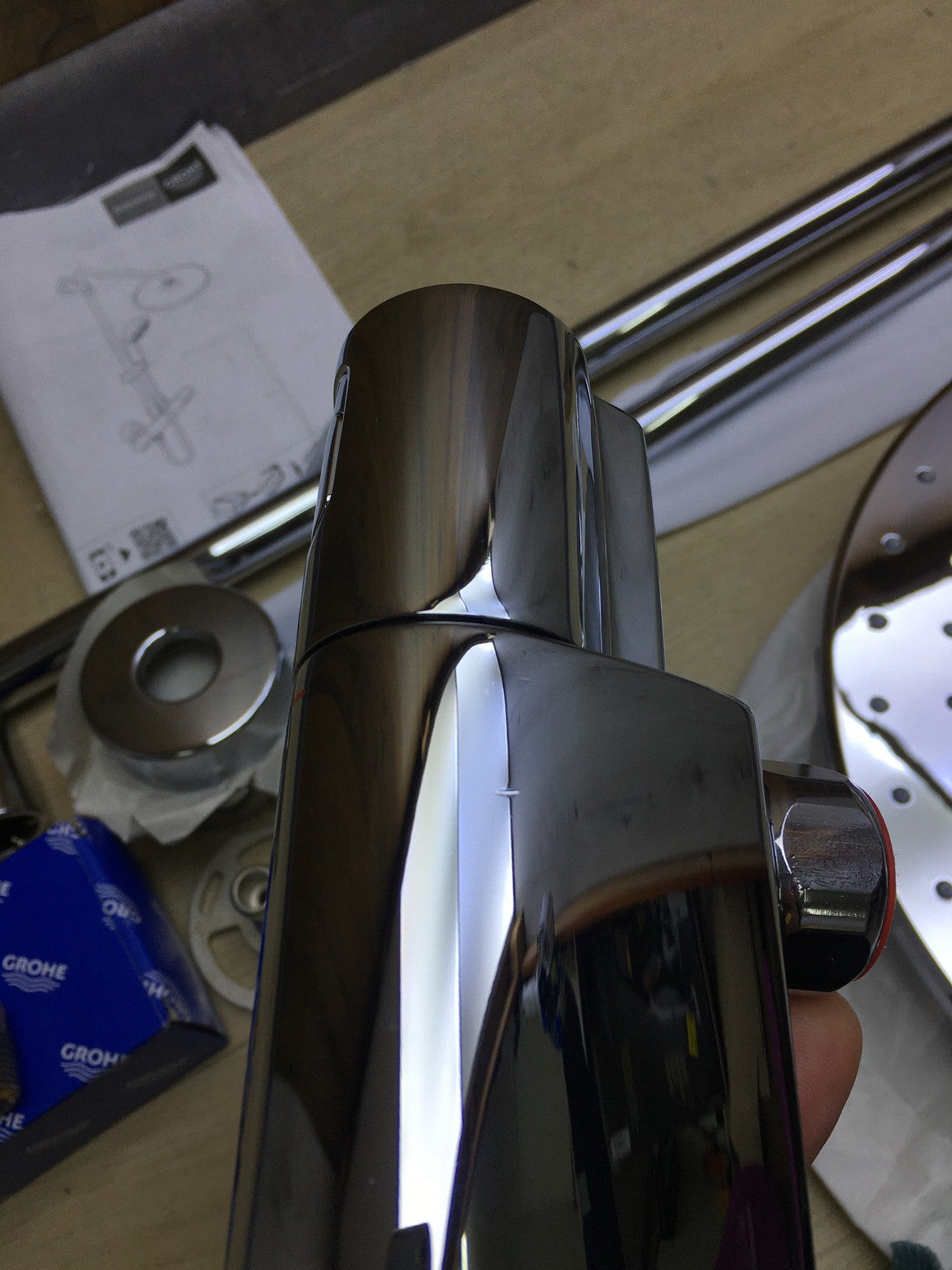 Grohe Vitalio Joy 310 Duschsystem mit Thermostat 26401001, chrom, I34303