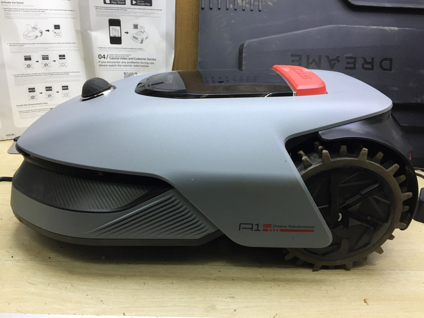 DREAME Intelligenter Mähroboter A1 Pro bis 2000m² 3D Sensor (MLLA7210) I34096