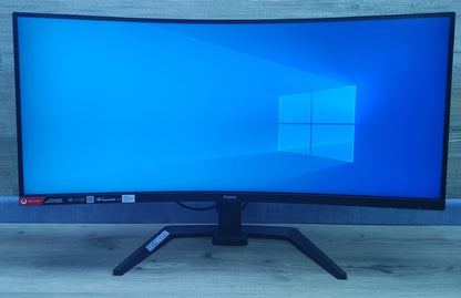 iiyama G-Master GB3467WQSU-B5 Red Eagle Gaming Monitor 34" 3440x1440 165Hz 0.4ms 
