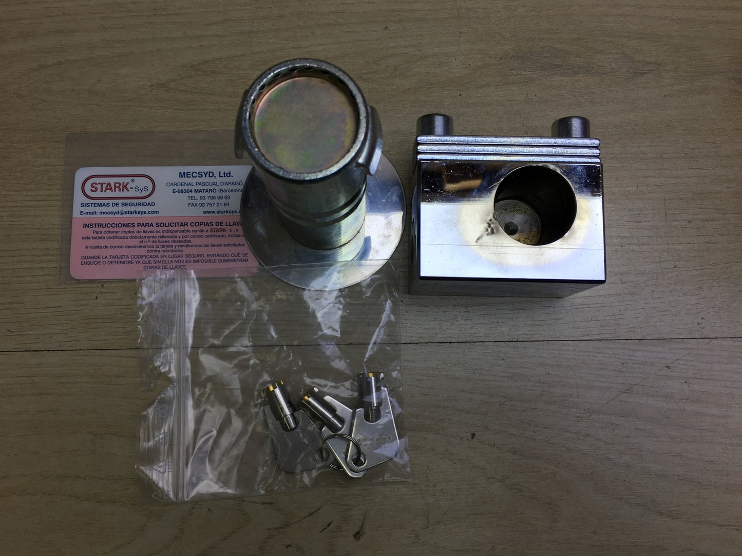 Stark-SyS ATK04 Schloss mit 3 Schlüssel, I28763