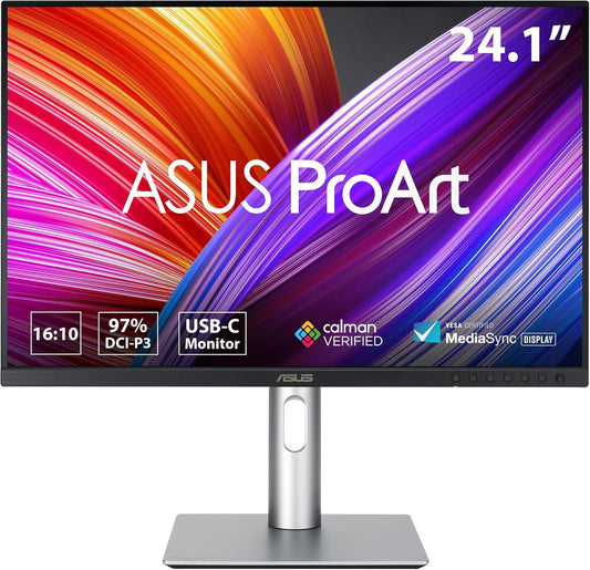 ASUS ProArt PA248CRV Monitor 24.1" WUXGA 1920x1200 HDR10 USB-C Adaptive Sync 