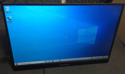 ViewSonic VG1655 tragbarer USB-C Monitor 15.6" FHD 1920x1080 IPS Lautsprecher