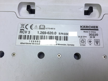 Kärcher RCV 3 robot vacuum cleaner with mop function 1.269-620.0, I31950