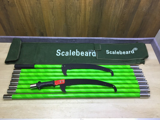 Scalebeard Pruning Saw with Handle 8m Hand Saw Adjustable Length, I33223 