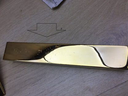 Hansgrohe Wasserhahn Metropol, Unterputz, Wandmontage, Gold Optic, I24415