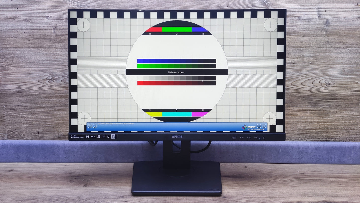 iiyama ProLite XUB2493HS-B5 Monitor 23.8" FHD 1920x1080 IPS HDMI DP Speaker 