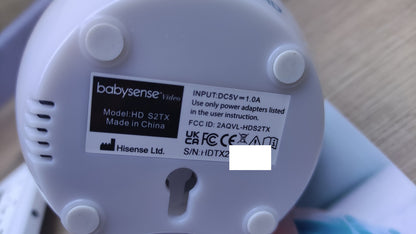 Babysense HDS2 Babyphone mit Kamera, 5 Zoll 720P HD, I33853