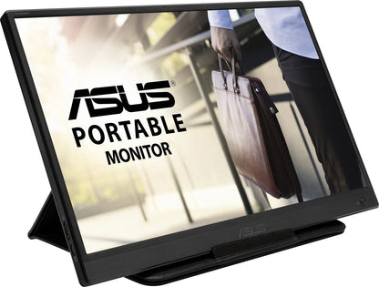 ASUS ZenScreen MB165B Monitor 15.6" HD ready 1366x768 TN-Panel USB schwarz