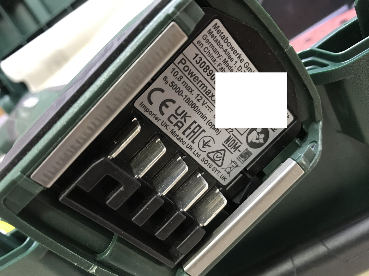 Metabo PowerMaxx MT12 Akku-Multitool 12V Solo, I32450