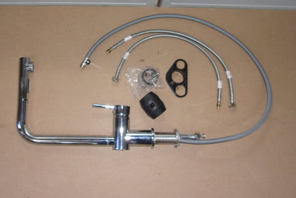 WOOHSE 360° Drehbar Wasserhahn Küche mit 2 Strahlarten, I05105