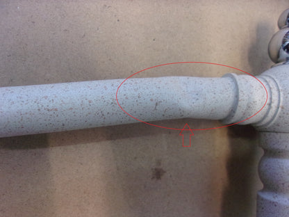 Franke Old England Avena Wasserhahn, Edelstahl, Keramik, 3,5 cm, 360°, I05123