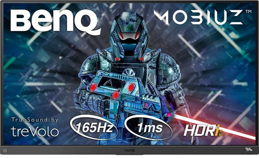 BenQ Mobiuz EX2710S Monitor 27" FHD 1920x1080 HDR10 DP HDMI FreeSync 165Hz 1ms