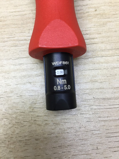 Wiha torque screwdriver TorqueVario-S (2852), 0.8-5 Nm, I33396