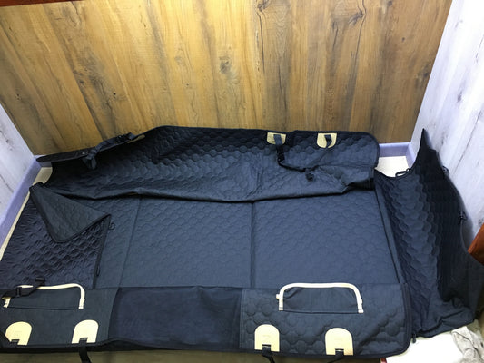 SHARLOVY Large Dog Car Seat Cover for Back Seat I31067 