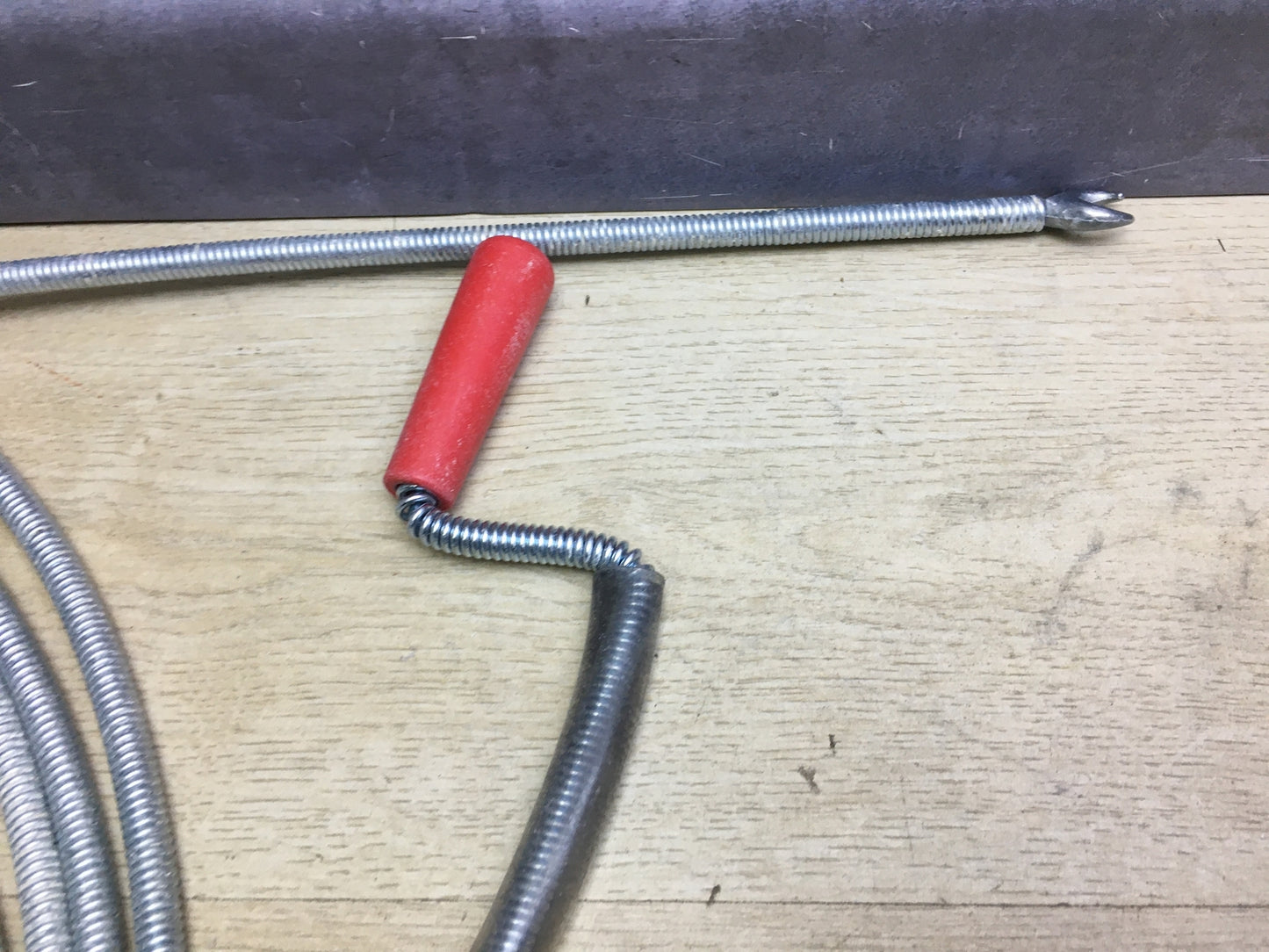 Meister Rohrreinigungswelle Ø 9 mm x 10 m, Flexible Spirale mit Kralle, I31014