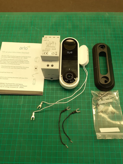 Arlo AVD1001 Video Türklingel, 1080p, WLAN, Bewegungsmelder, I04635