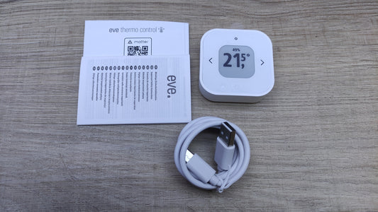 Eve Thermo Control (Matter) temperature sensor and controller 20ECK9901, I32549 