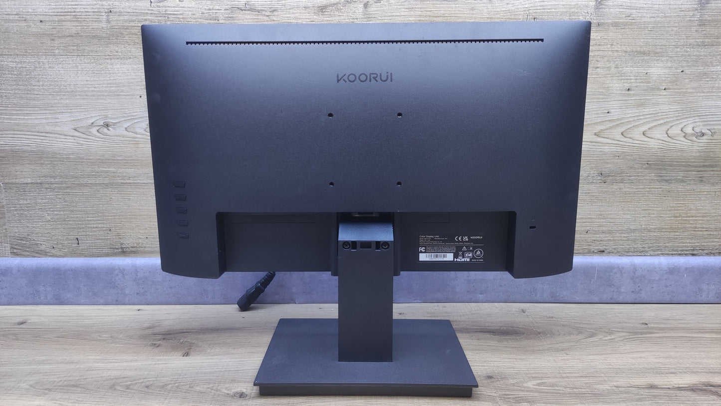 KOORUI S01 Gaming Monitor 21,5" FHD 1920x1080 HDMI VGA VA Adpitive Sync 100Hz