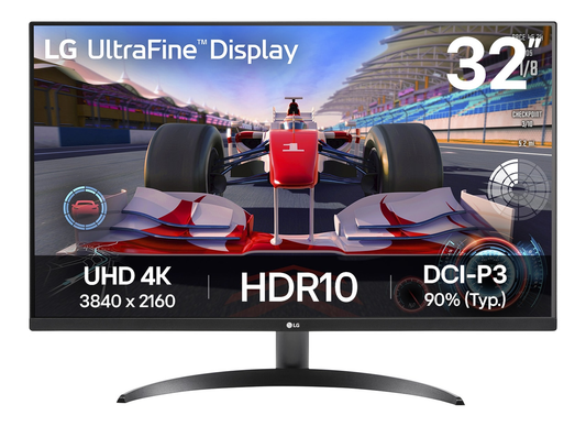 LG 32UR500K-B 4K Monitor 31.5" UHD 3840x2160 VA DP HDMI HDR10 AMD FreeSync