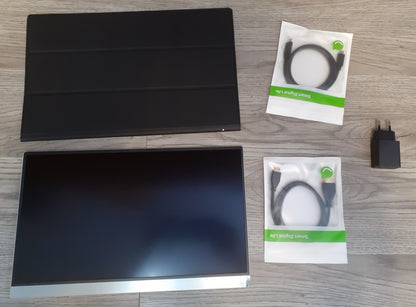 Uperfect 4K Tragbarer Gaming Monitor 15,6" Ultra HD 3840x2160 HDMI USB Type-C