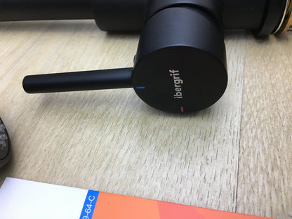 Ibergrif M22136B Küchenarmatur, Wasserhahn Küche Ausziehbar, Edelstahl, I19332