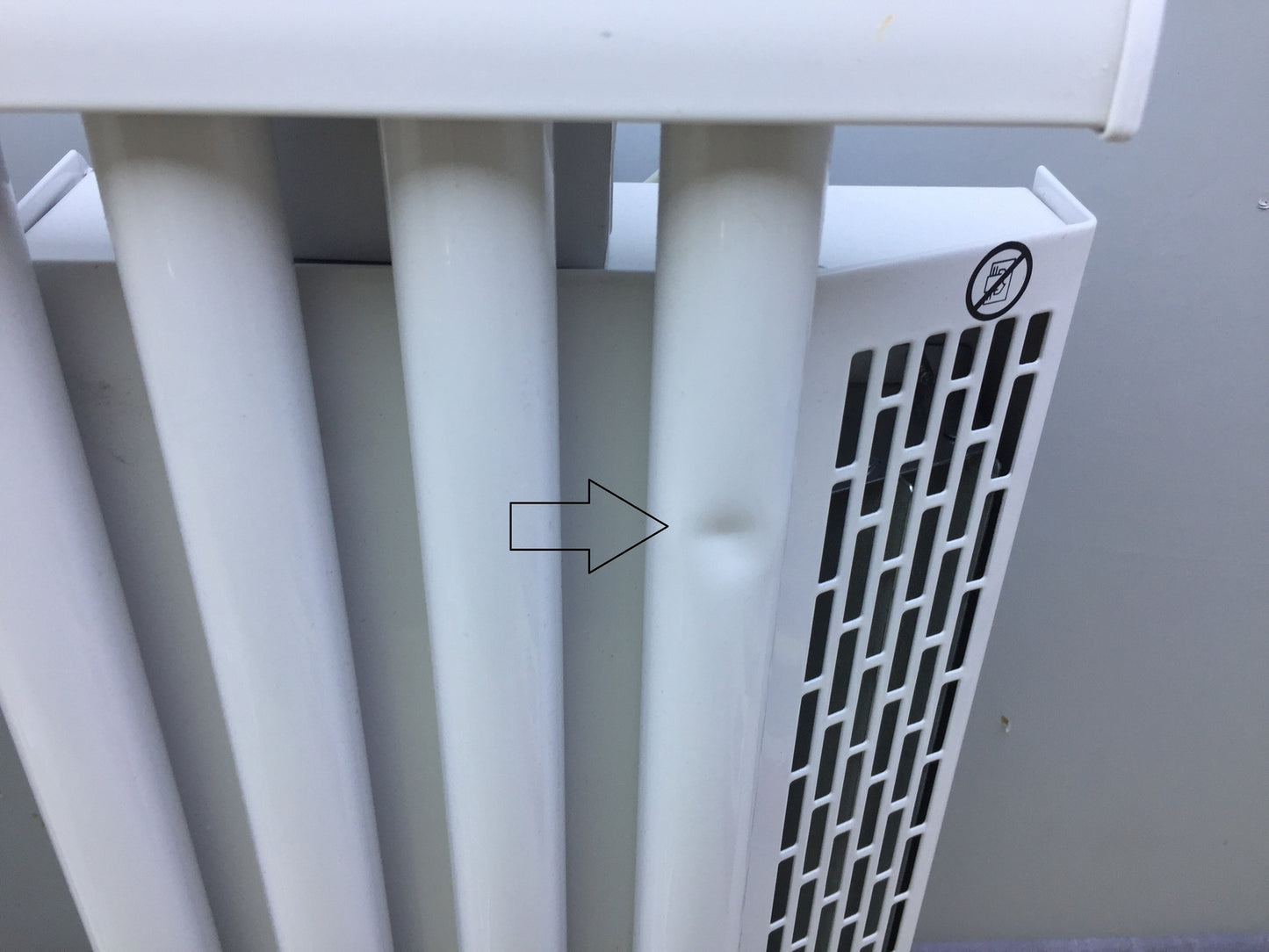 Cayenne 049569 Handtuchheizkörper, Saturn 500 W und1000 W Gebläse 1000 W, I19148