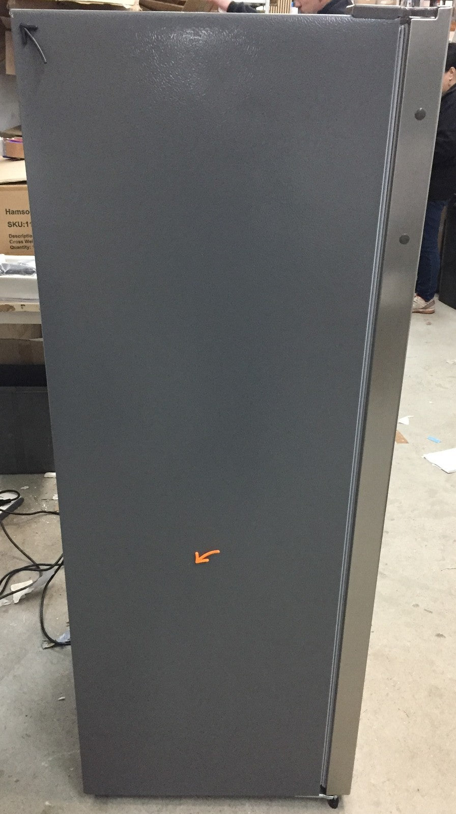 Bomann VS 7316.1 IX Vollraumkühlschrank 242 L 143 cm Edelstahl-Optik (733169)