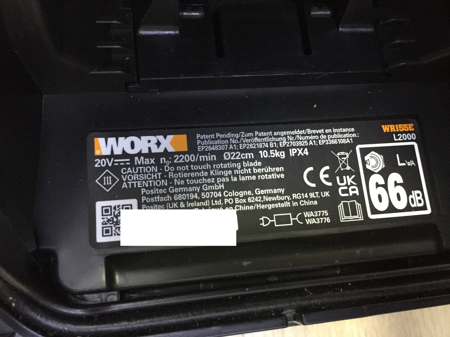 WORX Landroid L2000 WR155E Mähroboter, I33581