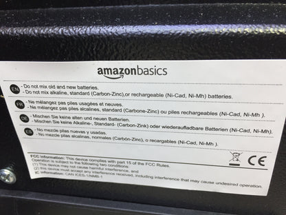 AmazonBasics Tresor 14 l Schwarz, I27033