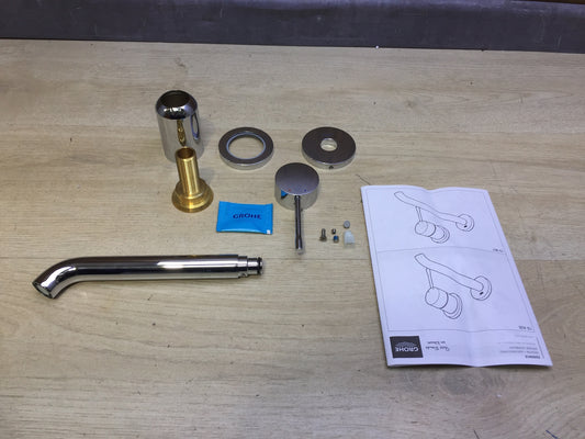 Grohe Essence 2-hole basin mixer 19408001, faucet, I32839 