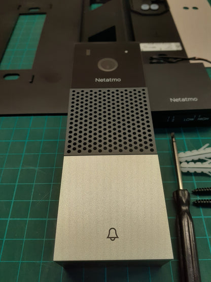 Netatmo Intelligente Video-Türklingel mit Kamera NDB-FR, WLAN, Audio, I04936